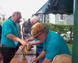 Exakt wird registriert und vermessen.