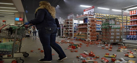 Bei Carrefour in Brasilien kam es zu Protesten Bei Carrefour in Brasilien kam es zu Protesten
