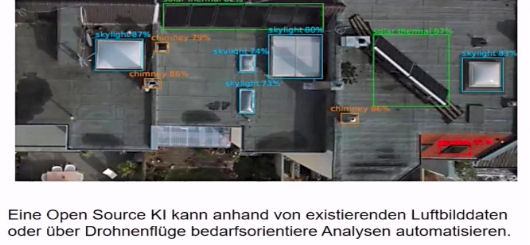 Objekterkennung in topographischen Daten durch eine KI 