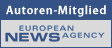Autoren- und Journalisten-Siegel von European News Agency - Nachrichten- und Pressedienst