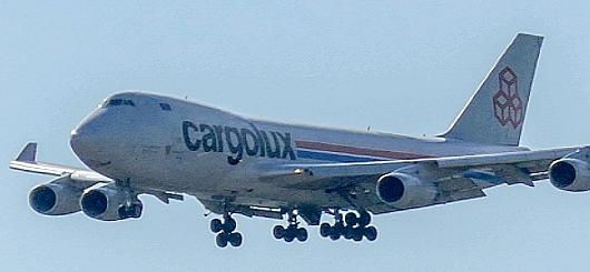 747-400 cargolux in Stuttgart