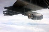 View out of the C-17 during Refueling Mission