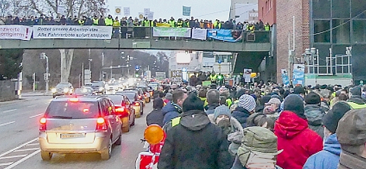 2. Pro-Dieseldemo in Stuttgart am 19.01.2019