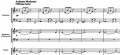 Celos in der Fassung mit Bandoneon, Klavier und Streichern