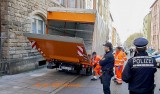 die Räumung beginnt
