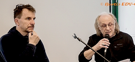 Dietrich Krauß (links) + Joe Bauer