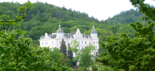 Frühling in Karlovy Vary