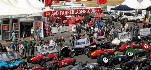 Fahrerlager des AvD-Oldtimer-Grand-Prix Fahrerlager des AvD-Oldtimer-Grand-Prix