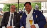 Von l.n.r: Consul Honoraire  de la Principaute de Monaco : Andreas Eisenbach mit Stadtverordneter Dr. Stephan Deusinger