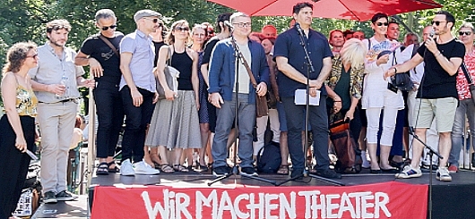 Demo gegen Rechte in Stuttgart