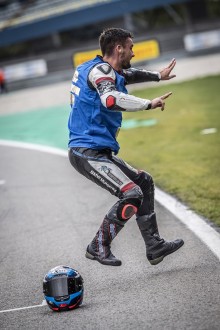IDM Superbike 1000, Titelgewinner Ilya Mikhalchik - Foto MPS/Dino Eisele