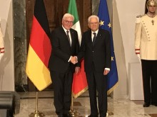 German President Steinmeier and Italian President Mattarella 