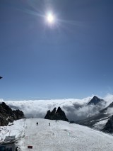 Beste Aussichten auf dem Gletscher und er Panoramaterrasse garantiert.