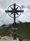 Ziel erreicht: die Grübelspitze mit Stempelstelle. Ziel erreicht: die Grübelspitze mit Stempelstelle.