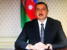 Präsident Ilham Aliyev 