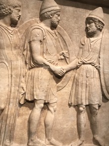Ancient soldiers. Berlin 