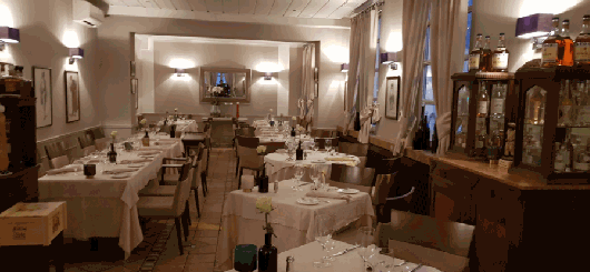 Brighella stilvolle Speisesaal 