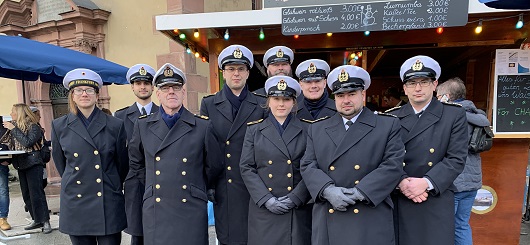 Spendenaktion Marineangehörige der ESP Frankfurt