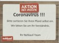 Corona ist angekommen