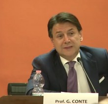 Italian Premier Giuseppe Conte
