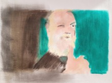 Assange by Miltos Manetas