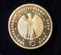 Zwischen 2002 und 2010 wurden die € 10,- Münzen noch aus 925er Silber geprägt 