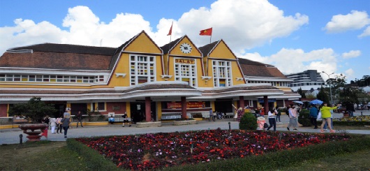 Historischer Bahnhof Dalat