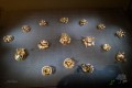 Sechzehn Agraffen - (ausnahmsweise mal) weltlicher Schmuck