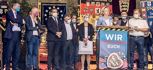 bundesweite Schaustellerdemo und Kundgebung Stuttgart