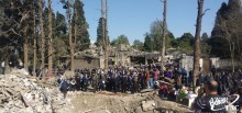 the bombing of the  city of Ganja.