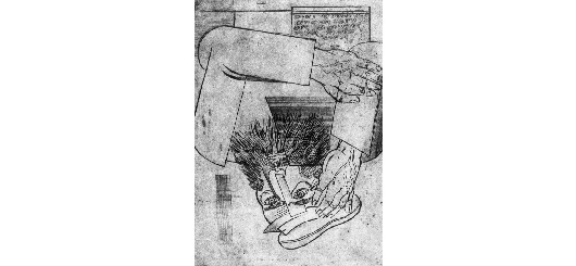 Jankel Adler, Bärtiger Jude mit Mütze, um 1926.