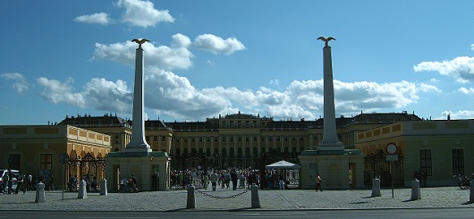 Wien, Schloss Schönbrunn, Haupteingang