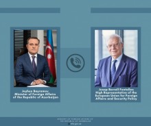 Jeyhun Bayramov and EU High Representative for Foreign Affairs and Security Policy Josep Borrell have held a telephone c