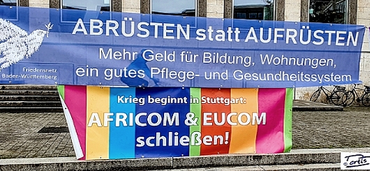 Das Motto der heutigen Kundgebung