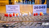 Kundgebung für die Corona-Toten