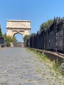 Via Sacra, Coliseum Park, Rome