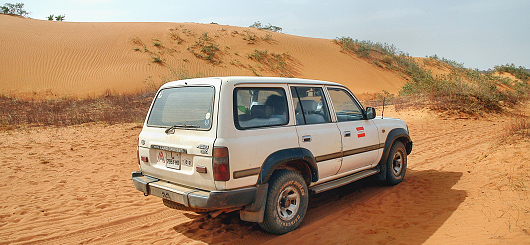 Mit dem Jeep unterwegs im Norden von Mali