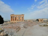 Blick ürer die Akropolis