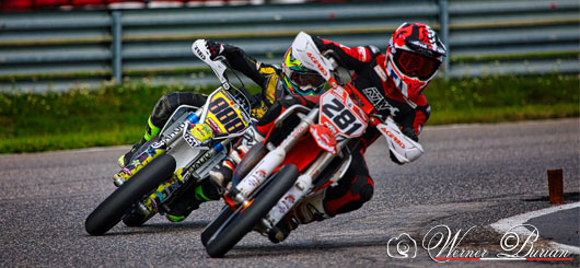 Supermoto Finallauf am Wachauring Melk/Niederösterreich 