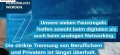 Dem digitalen Zeitgeist mißfällt Privatsphäre - Einblendung zwischen den Videoübertragungen.