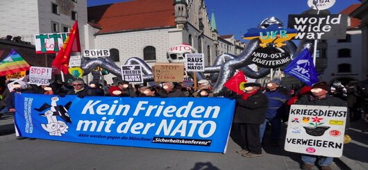 Antisiko 2015, Stachus, Auftaktkundgebung.