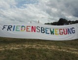 Transparent im Friedenscamp