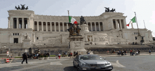 Rom - Das Monumento Nazionale a Vittorio Emanuele II (Nationaldenkmal für Viktor Emanuel II.)