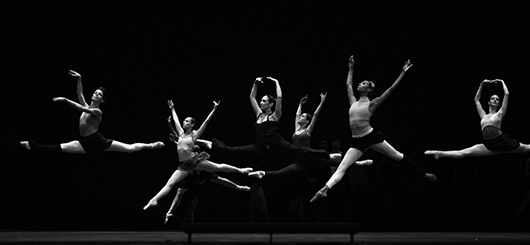 Ballett-Traning mit der Aalto-Ballett-Compagnie