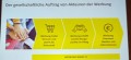 Auftrag der Werbung.