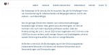 screenshot eines Bundesdokumentes