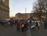 Blick auf die Versammlung, Stuttgart, 26.11.2022