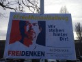 #FreeMichaelBallweg-Plakat, JVA Stuttgart-Stammheim, 24.12.2022