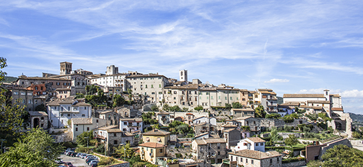 Umbria, the village of Narni.