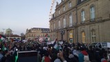 Aufzug, Frieden-für-Palästina-Demo, Stuttgart, 19.11.23